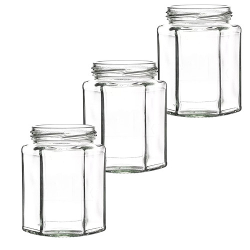 280ml hexagonal glass - 280ml,