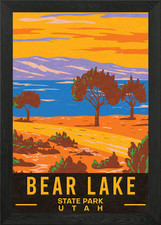 Bear Lake State Park Framed