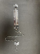 Newman Tonks 150mm Polished Chrome Sprung Loaded Chain Bolt For Tall Doors