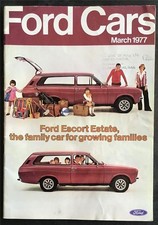FORD Car Range Sales Brochure
