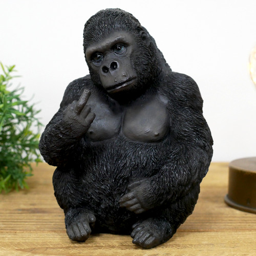 Gorilla figure rude - gorilla, ape