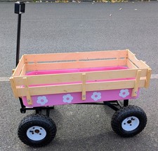 Retro Wagon Type Festival Trolley  / Children's Pull Along Trolley 