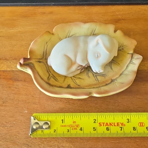 Ceramic sleeping pig - ceramic,