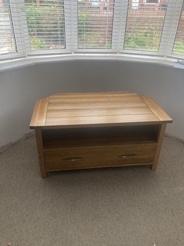 Corner unit natural oak - tv,