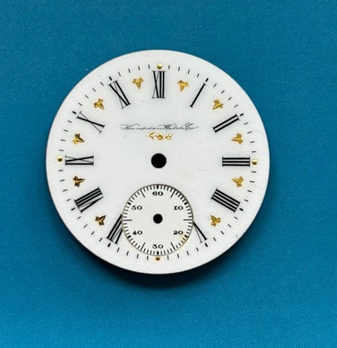 Antique hampden pocket watch - hampden,