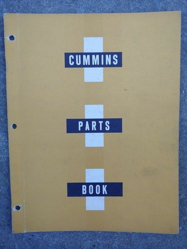 Rare vintage original - rare, cummins