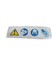 Warning DECAL BADGE Label