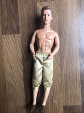 Mattel Barbie Prince Ken Doll With Blue Eyes Brown Hair Antonio island princess