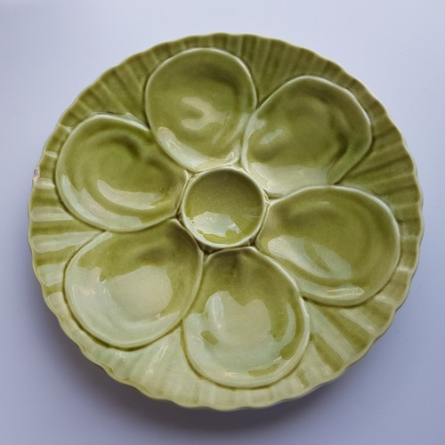 Oyster plate ceramic platter