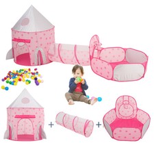 3-in-1 Kids Play Tent Indoor