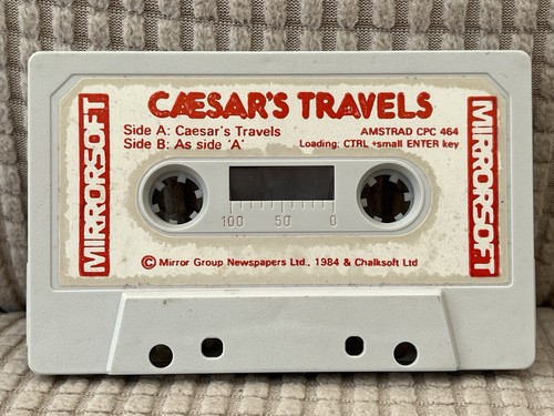 Caesar travels amstrad - travels, cpc
