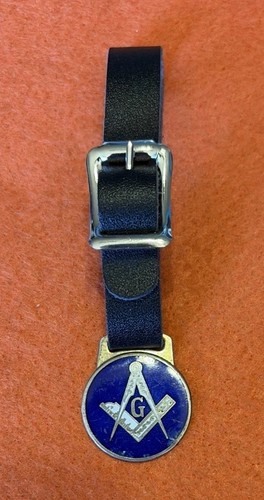 Old masonic watch - masonic, enamel