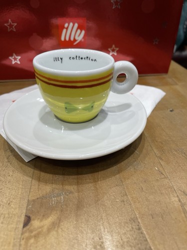 Illy espresso cup and saucer - espresso,