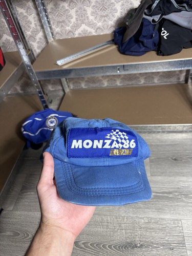 Vintage cap fiat team monza - vintage,