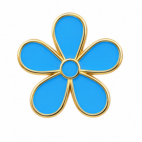 Masonic flower forget not - masonic,