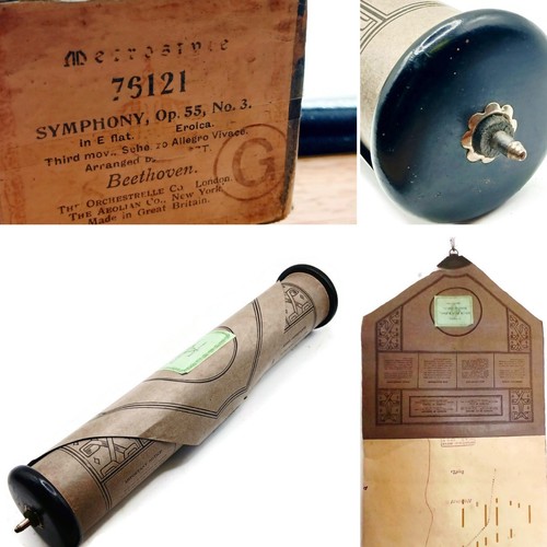 1902 antique pianola - 1902,