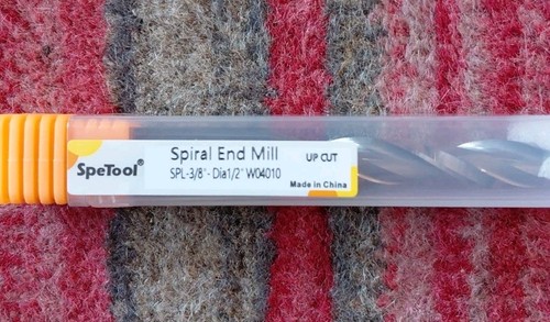 Spetool 8in upcut spiral - upcut,