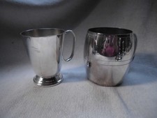 SILVER PLATED SMALL TANKARD