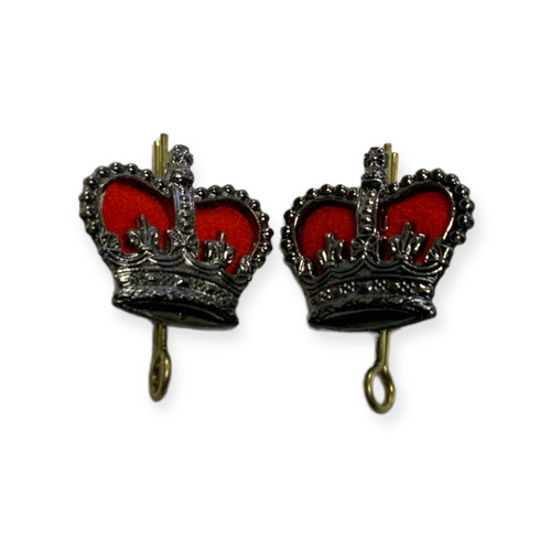 Chrome metal crowns - chrome,