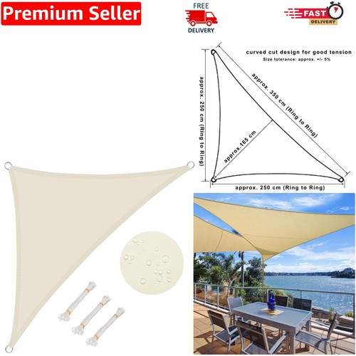 Sun shade sail 5x2 - sun, 2.5x2.5x3.5
