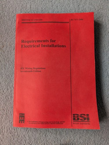 Iee wiring regulations 17th - iee,