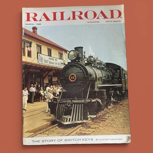 Railroad magazine march - magazine, 1968