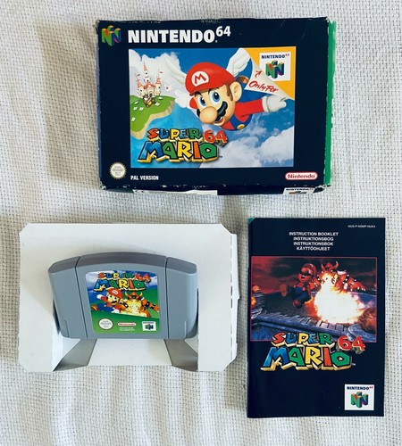 Super mario nintendo n64 - super, 64