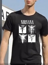 Nirvana unisex black T-Shirt