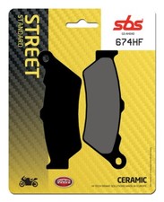 SBS 674HF Brake Pads Anterior