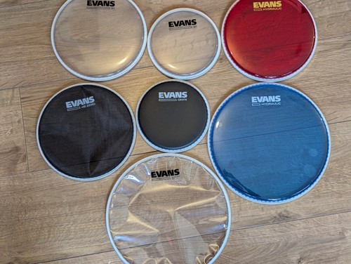 Evans drum heads - tom, snare