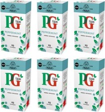 PG Tips Peppermint Tea, Individually Wrapped Herbal Tea Bags, Refreshing Mint T