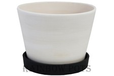 CERAMIC PLANT POTS WITH SAUCER