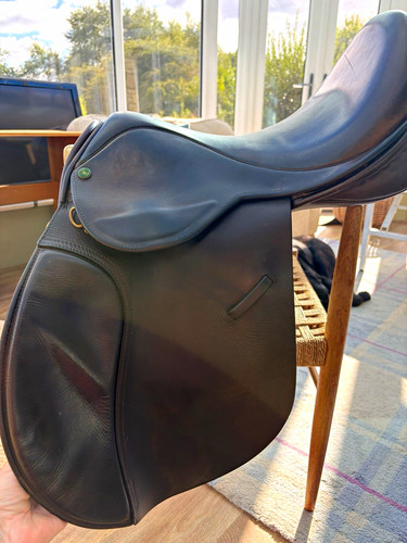 Ideal brown leather - brown, saddle