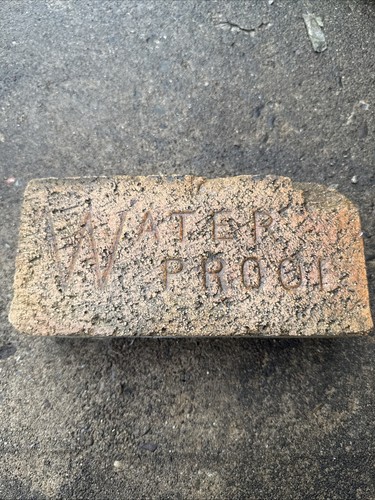 Antique brick labeled - brick,
