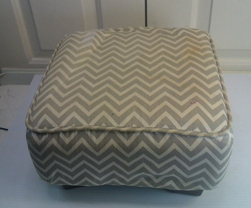 Retro foot stool ottoman mid - ottoman,