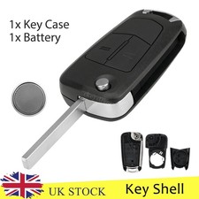 2 Button Flip Key Fob Case +