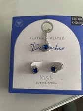 M & S Necklace & Pierced