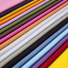 Plain Solid 100% Cotton Fabric