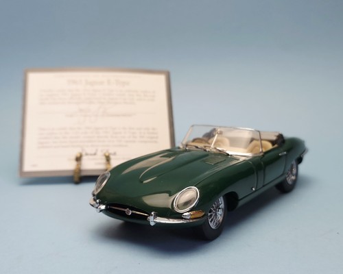 Franklin mint 1961 jaguar - mint,