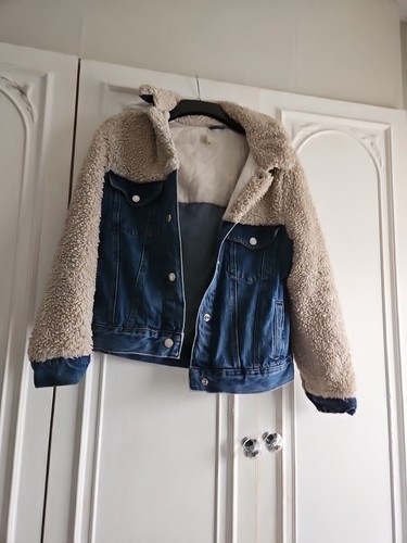 Topshop moto denim shearling - moto,