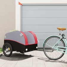 Bike Trailer Black and Red