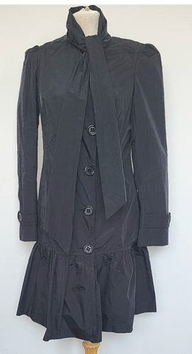 Whistles raincoat navy - navy, frill
