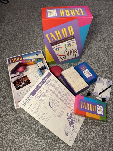 Vintage 1990 taboo the game - vintage,
