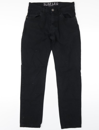 Peacocks mens black - black, cotton
