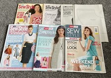 Sew Style Magazine Bundle X 4 Including 4 Patterns Not Related To Mags Craft