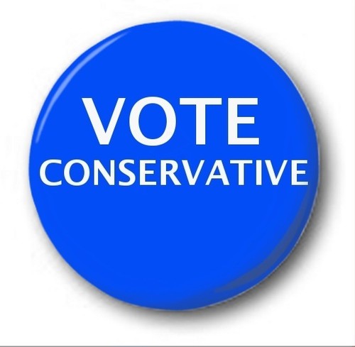 Vote conservative 25mm 1 - 25mm, 1"