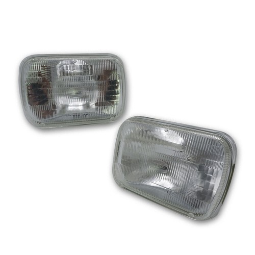Glass head lamp - lh+rh,