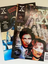 Original X-Files Comics ~ First and Second Issues with Free Gifts