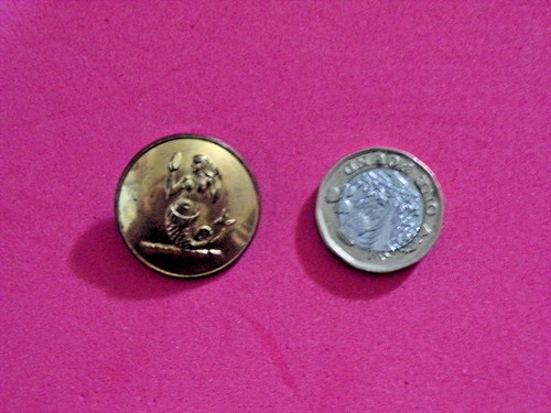 Antique mermaid firmin button - antique,