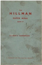 HILLMAN SUPER MINX MkIV SALOON